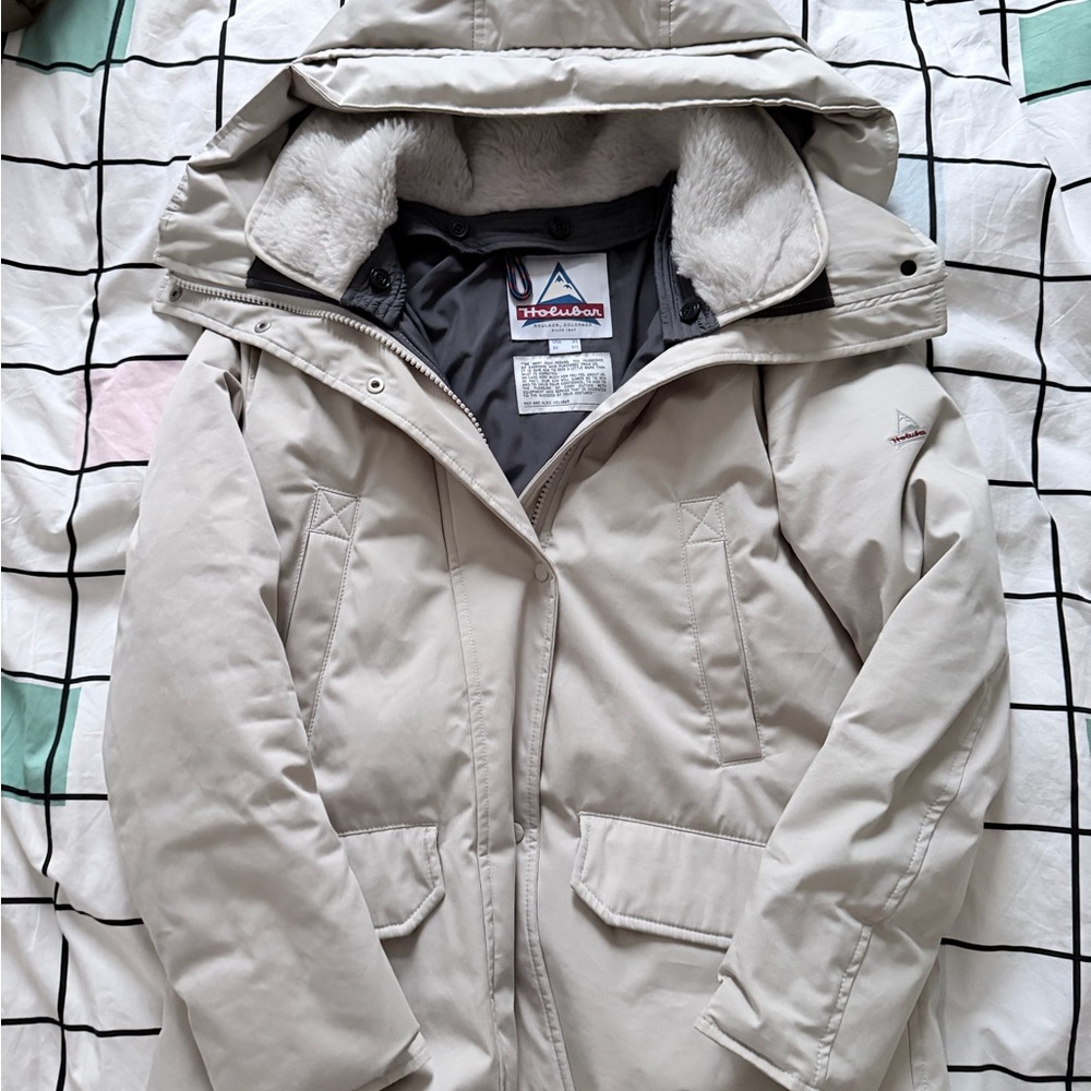 Holubar Short Boulder Jacket – Women’s XS | Cream Khaki